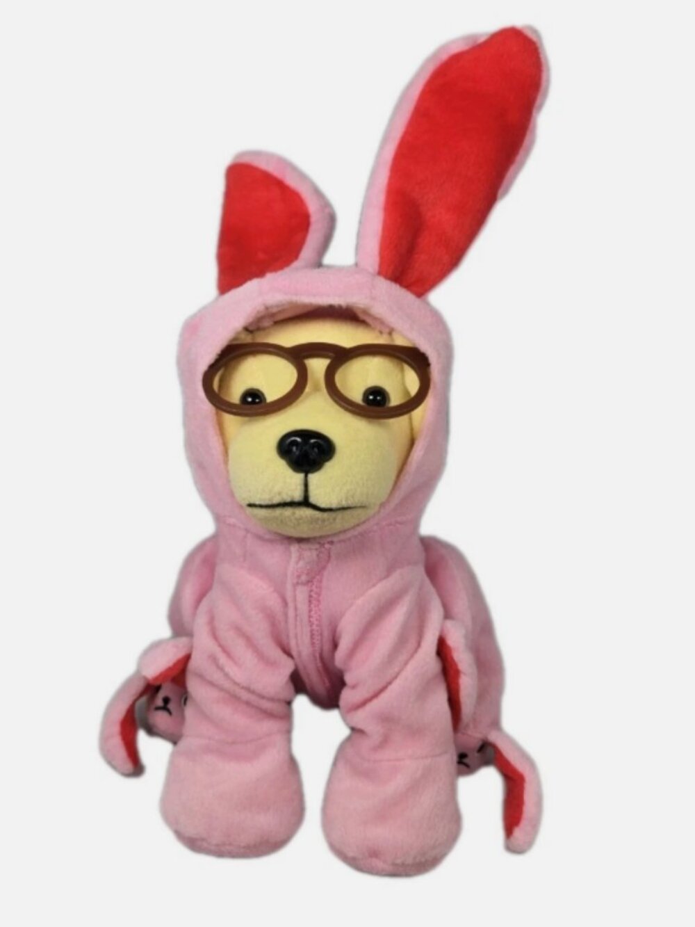 Raising Canes Plush Dog A Christmas Story Pink Bunny Ralphie Collectible Animal